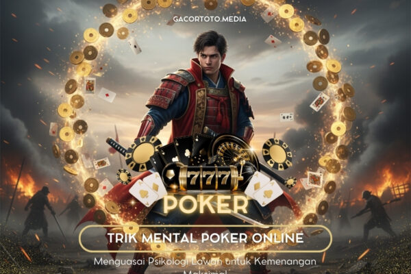 Trik Mental Poker Online: Menguasai Psikologi Lawan untuk Kemenangan Maksimal